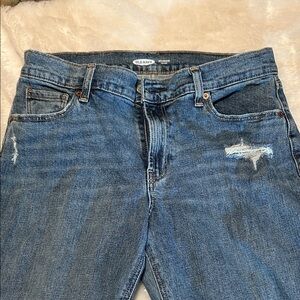 Old Navy distressed boyfriend jeans